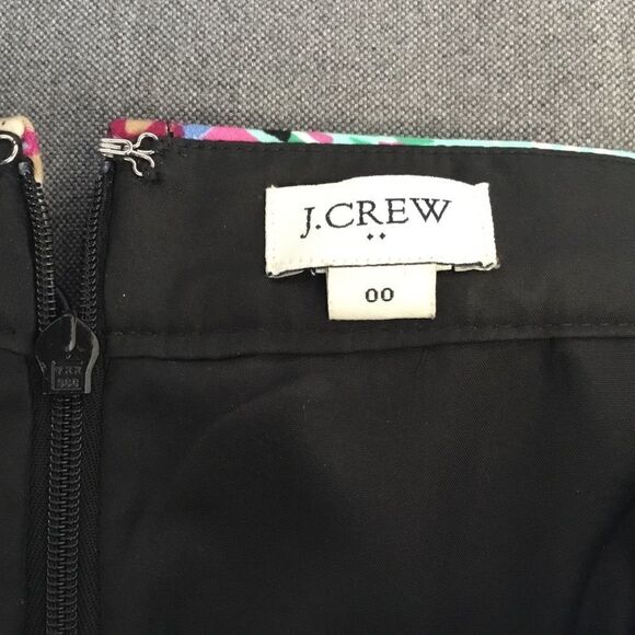 J Crew floral skirt size 00 - Picture 7 of 9
